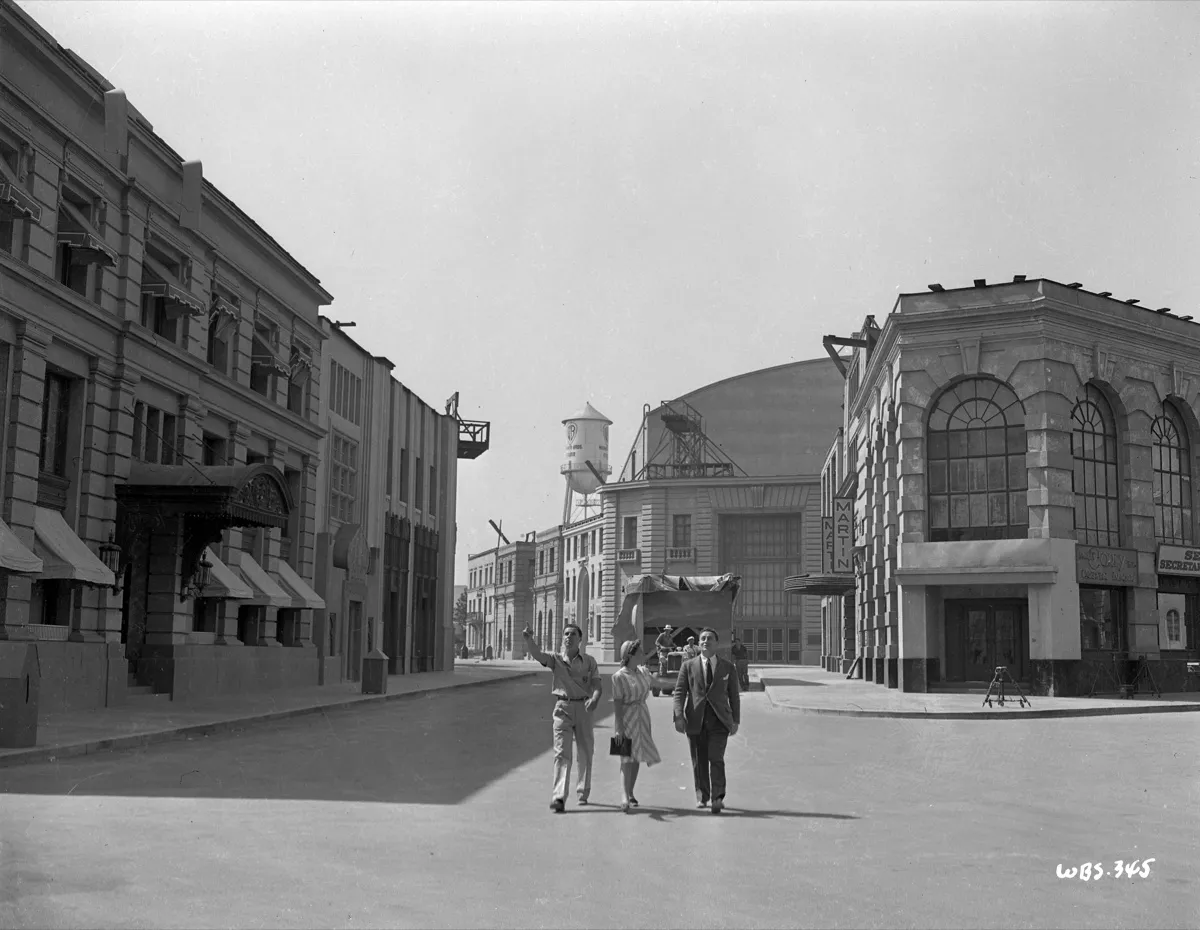 Warner Bros. Studios in the 1930s-1960s era