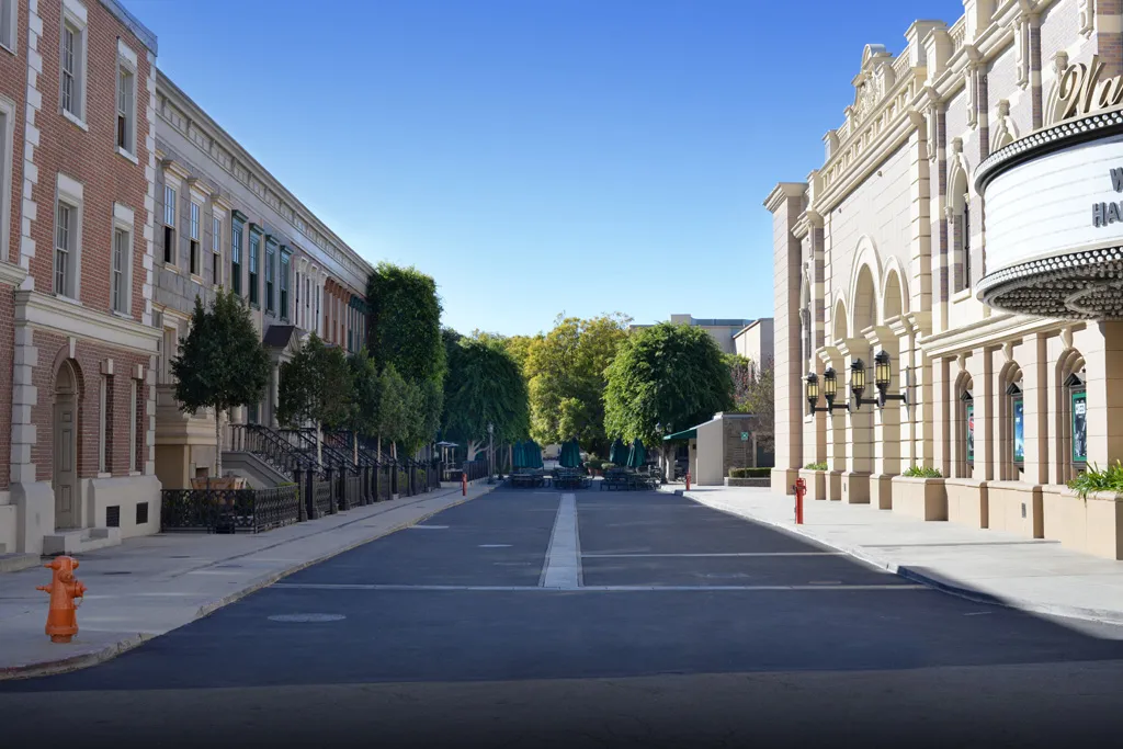 Event setup on Brownstone Street